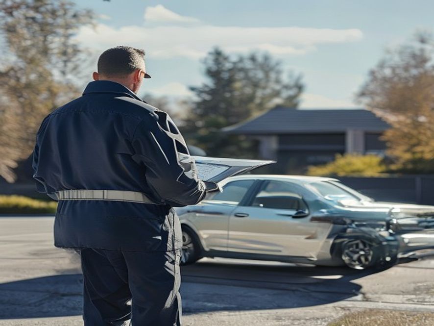 Pomiar grubości lakieru podczas oględzin auta